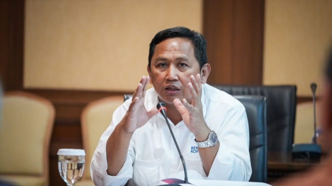 Deputi Bidang Perkoperasian KemenKopUKM, Ahmad Zabadi, (ANTARA/HO-KemenKopUKM)