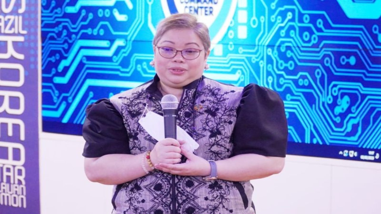 Direktur Regional Asia dan Pasifik, Internasional Organization for Migration (IOM) Ms. Sarah Lou Arriola. ANTARA/HO-BP2MI