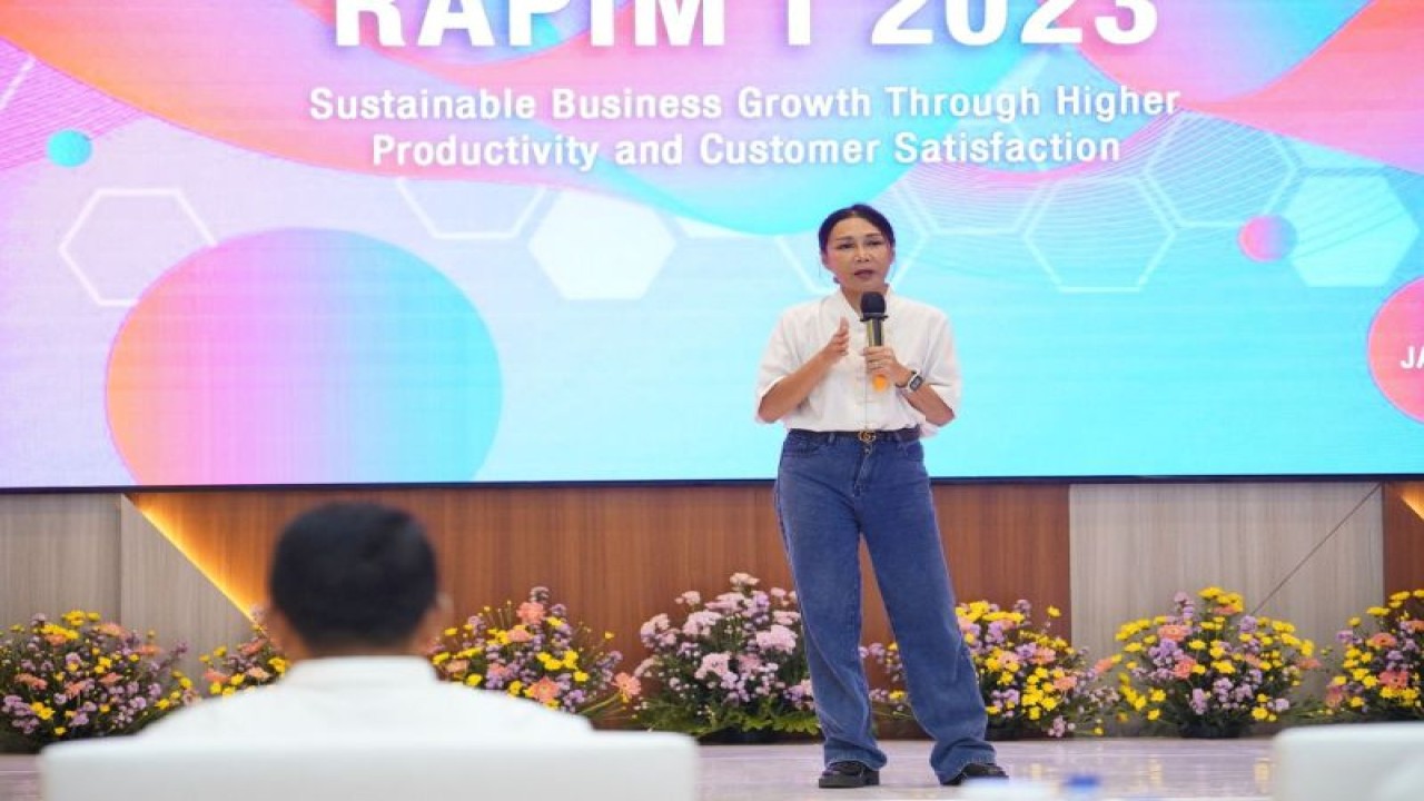 Direktur Utama Peruri Dwina Septiani Wijaya. (ANTARA/HO Peruri)