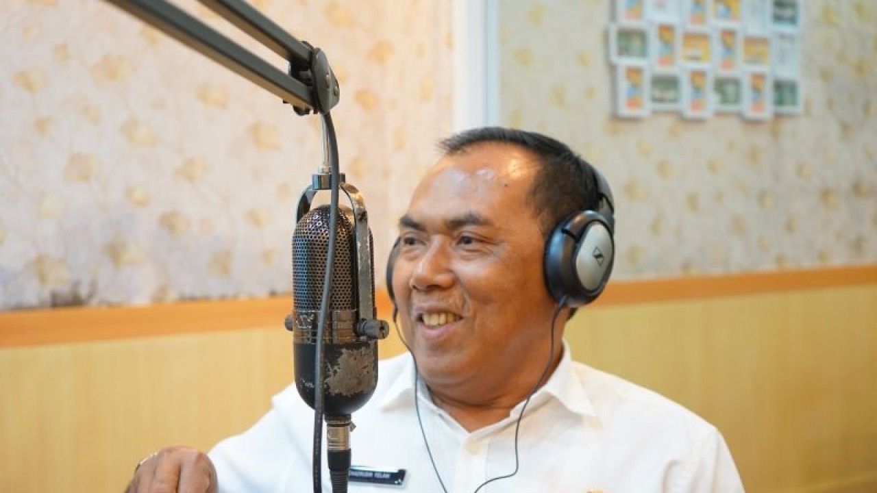 Sekretaris Disdukcapil Kabupaten Bogor, Chaerudin Felani di Cibinong, Kabupaten Bogor, Jawa Barat. ANTARA/HO-Humas Pemkab Bogor