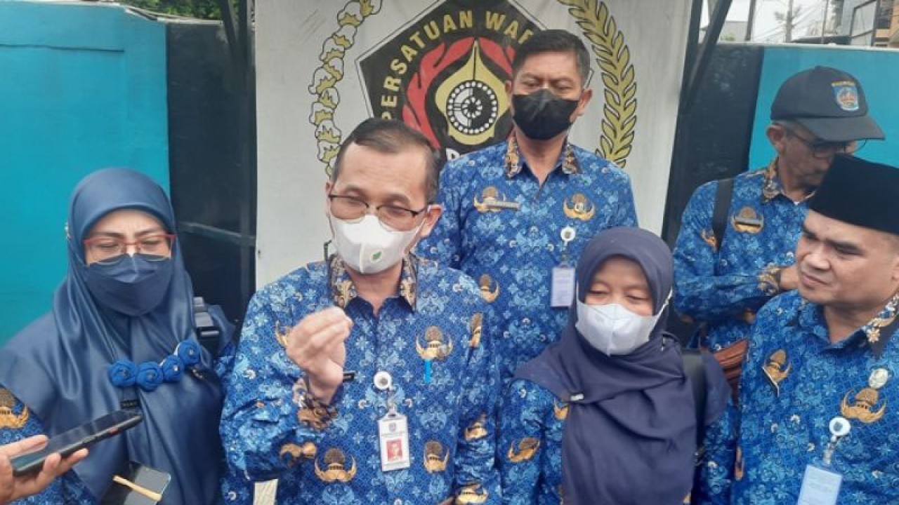 Kepala Dinas Perumahan dan Permukiman (Disrumkim) Kota Depok Dudi Mi'raz (ANTARA/Foto: Feru Lantara)