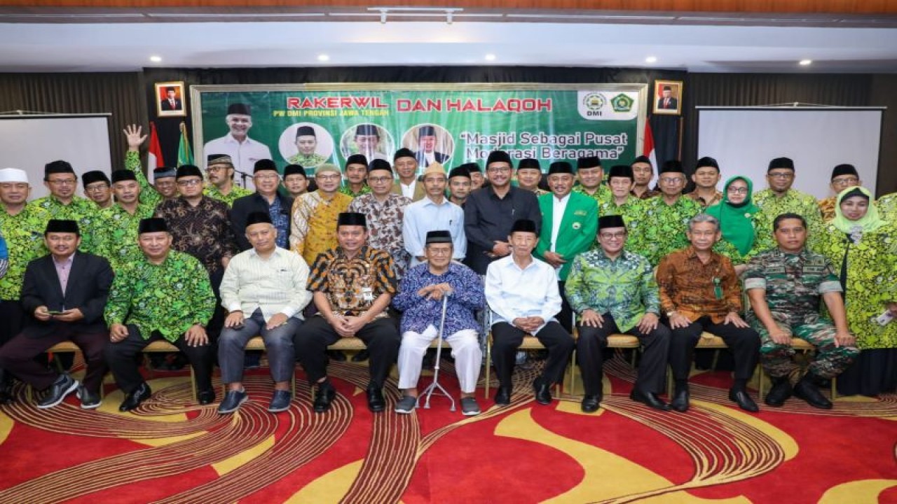 Pertemuan PW Dewan Masjid Indonesia (DMI) se-Jawa dan Bali, di Semarang, Jawa Tengah, Jumat (24/2/2023). ANTARA/HO-DMI Jateng.
