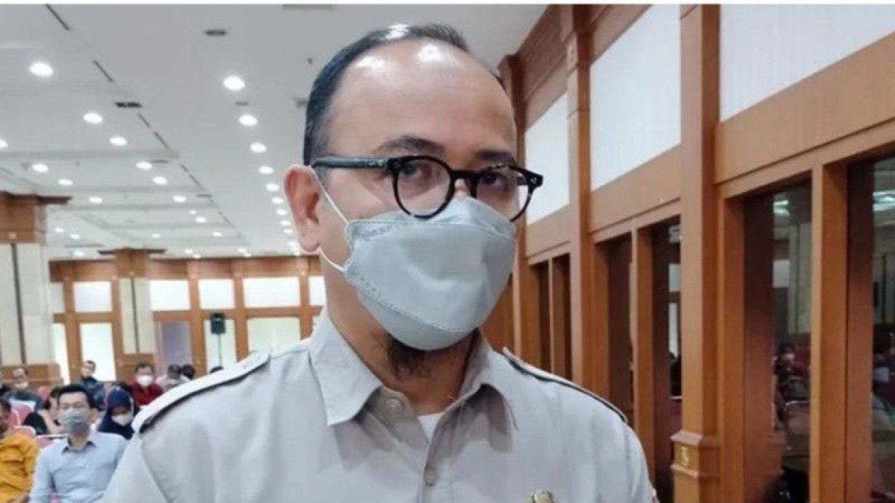 Kepala Suku Dinas Kesehatan Jakarta Barat, Erizon Safari, saat ditemui di kantor Wali Kota Jakarta Barat, Selasa (24/1/2023) ANTARA / Ho Pemkot Jakarta Barat