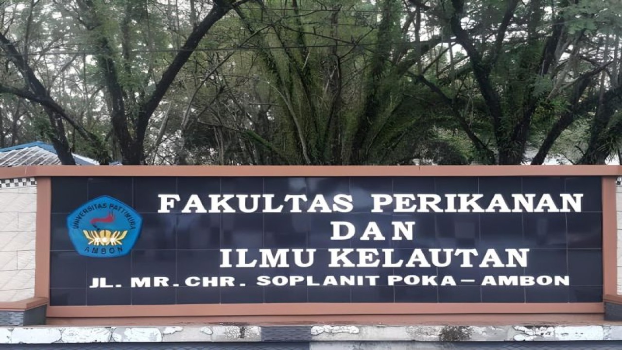 Fakultas Perikanan dan Kelautan Universitas Pattiimura, Ambon, Maluku (Antara/DedyAzis)