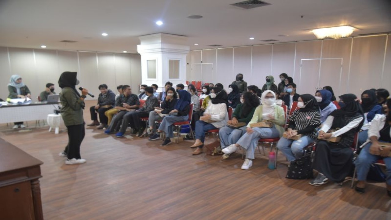 Forum Anak Surabaya (FAS) mengadakan kegiatan bretajuk bertajuk Keranjang Aspirasi 2.0 di Gedung Siola, Kota Surabaya, Provinsi Jawa Timur, Sabtu (4/2/2023). (ANTARA/HO-Diskominfo Surabaya)