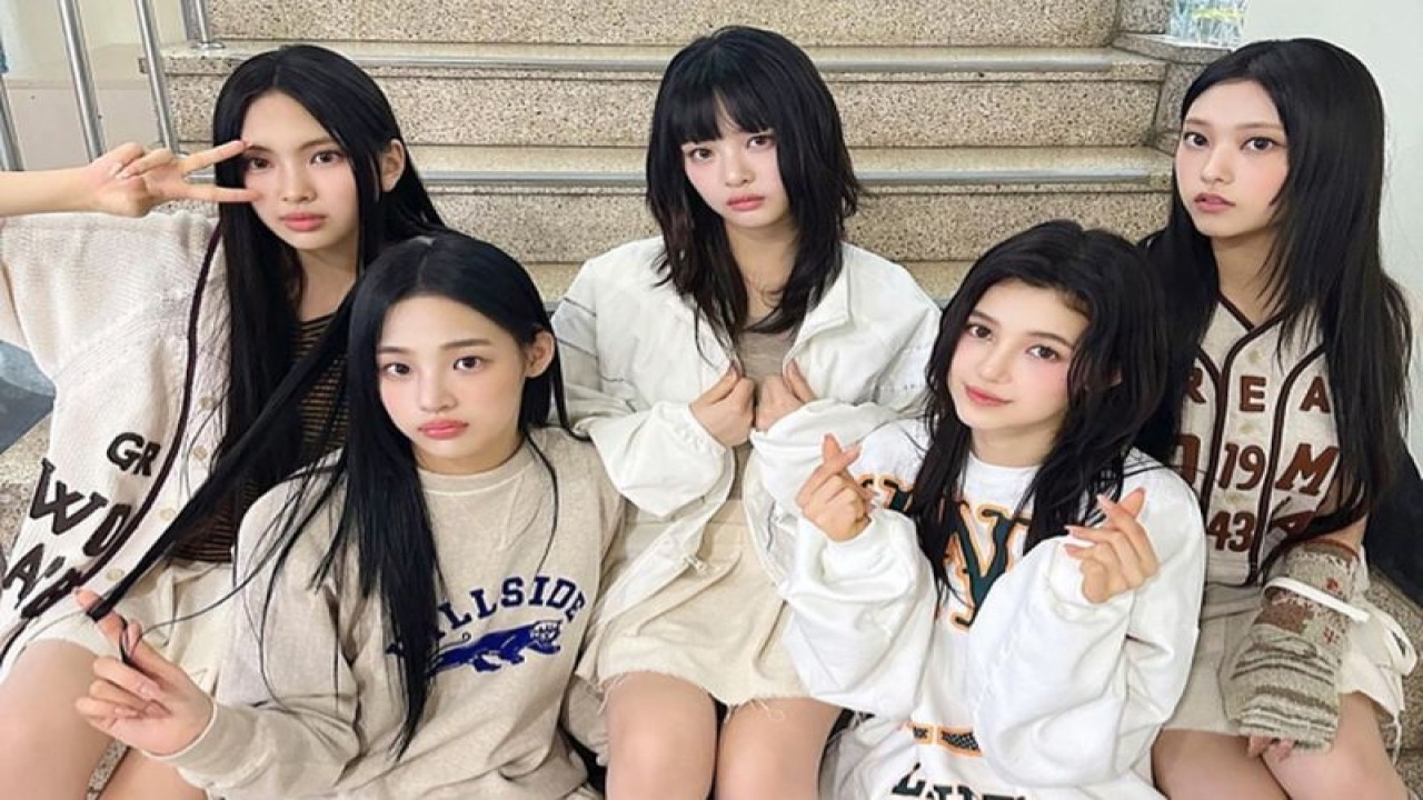 Grup K-pop NewJeans (ANTARA/instagram/newjeans_official)