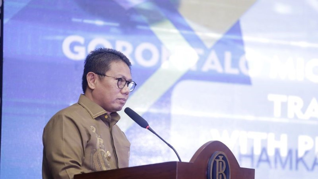 Penjabat (Pj) Gubernur Gorontalo Hamka Hendra Noer. ANTARA/Adiwinata Solihin