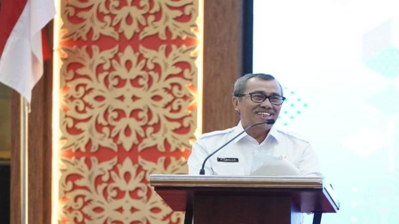 Gubernur Riau Syamsuar. FOTO ANTARA/HO-Diskominfotik Riau.