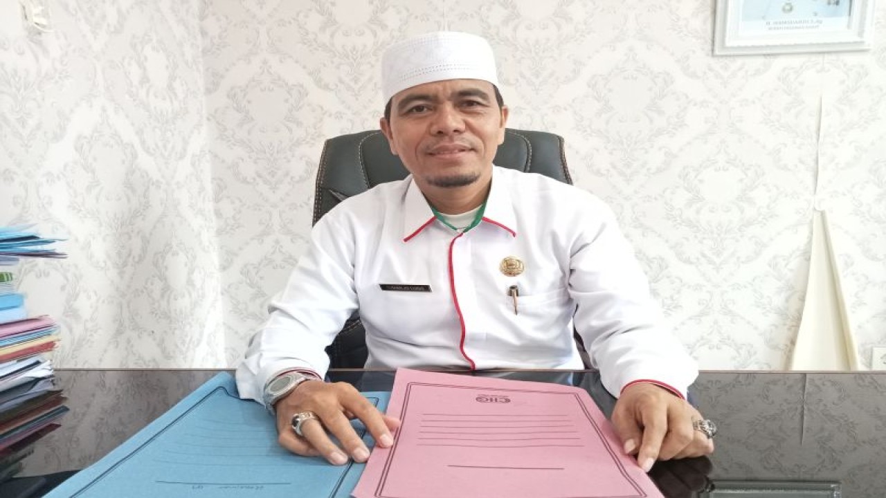 Kepala Seksi Penyelenggaraan Haji dan Umrah Kantor Kementerian Agama Pasaman Barat Suharjo Lubis. ANTARA