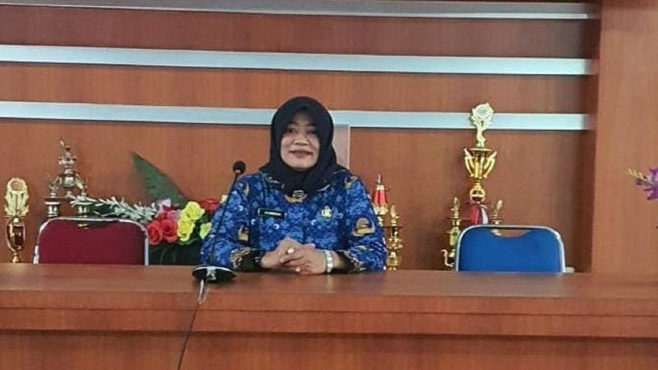 Kepala Bidang Sumber Daya Kesehatan Dinkes Kabupaten Serang Hj. Iis Isnawati, SST Mkes