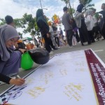 HMI dan KPU Kaltara deklarasi pemilu berkualitas dan berintegritas-1675571490