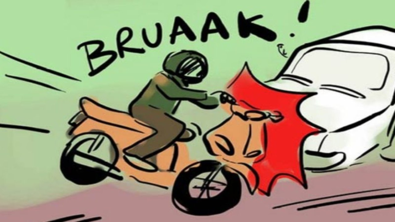 Ilustrasi kecelakaan. (ANTARA/HO)