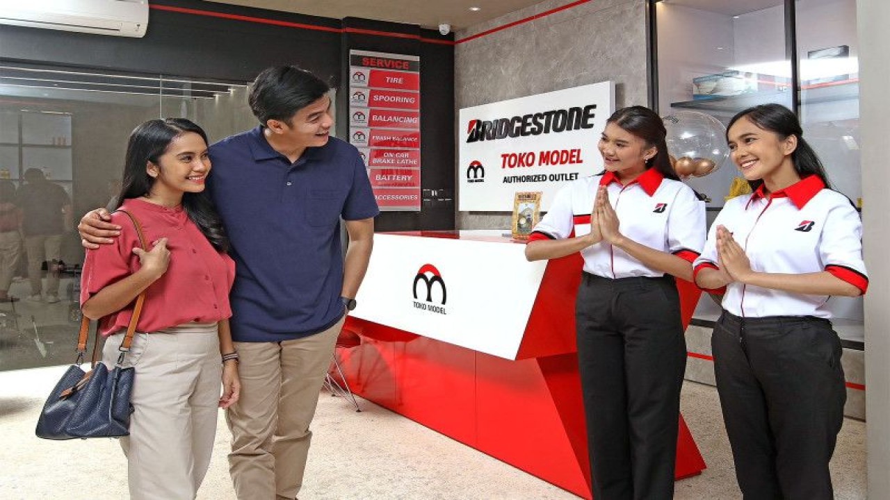Ilustrasi: pelayanan Bridgestone Indonesia (ANTARA/Ho)