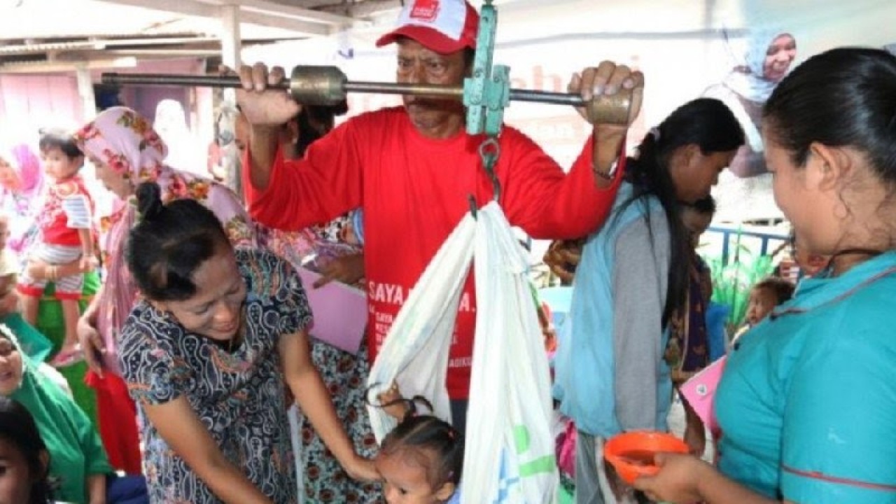 ilustrasi - pengukuran anak (ANTARA)