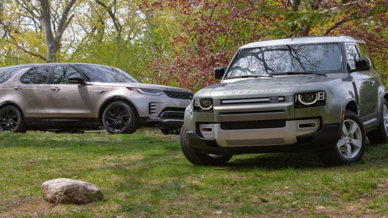 Jaguar Land Rover tarik ribuan kendaraan mereka, akibat kebocoran oli mesin. (ANTARA/Ho)