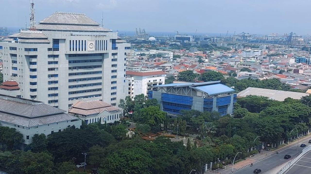 Kantor Wali Kota Jakarta Utara ANTARA/Abdu Faisal