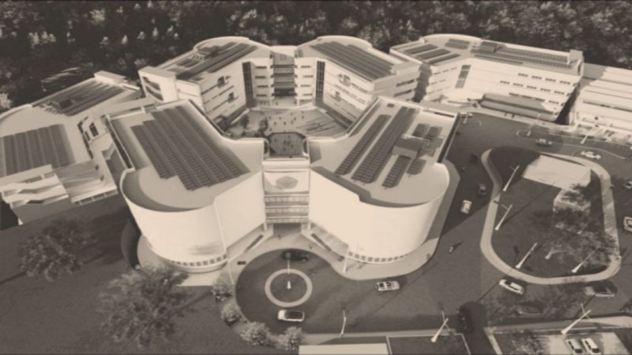 Ilustrasi pembangunan enam gedung Unja, di Jambi Kamis (9/2/2023). (FOTO ANTARA/HO-Humas Unja)