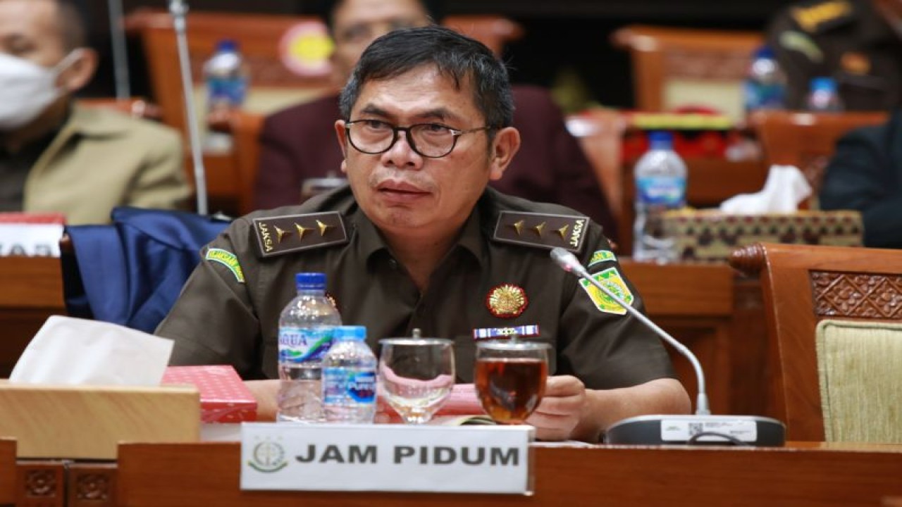 Jaksa Agung Muda Tindak Pidana Umum (Jampidum) Kejaksaan Agung Fadil Zumhana. ANTARA/HO-Pusat Penerangan Hukum Kejaksaan Agung