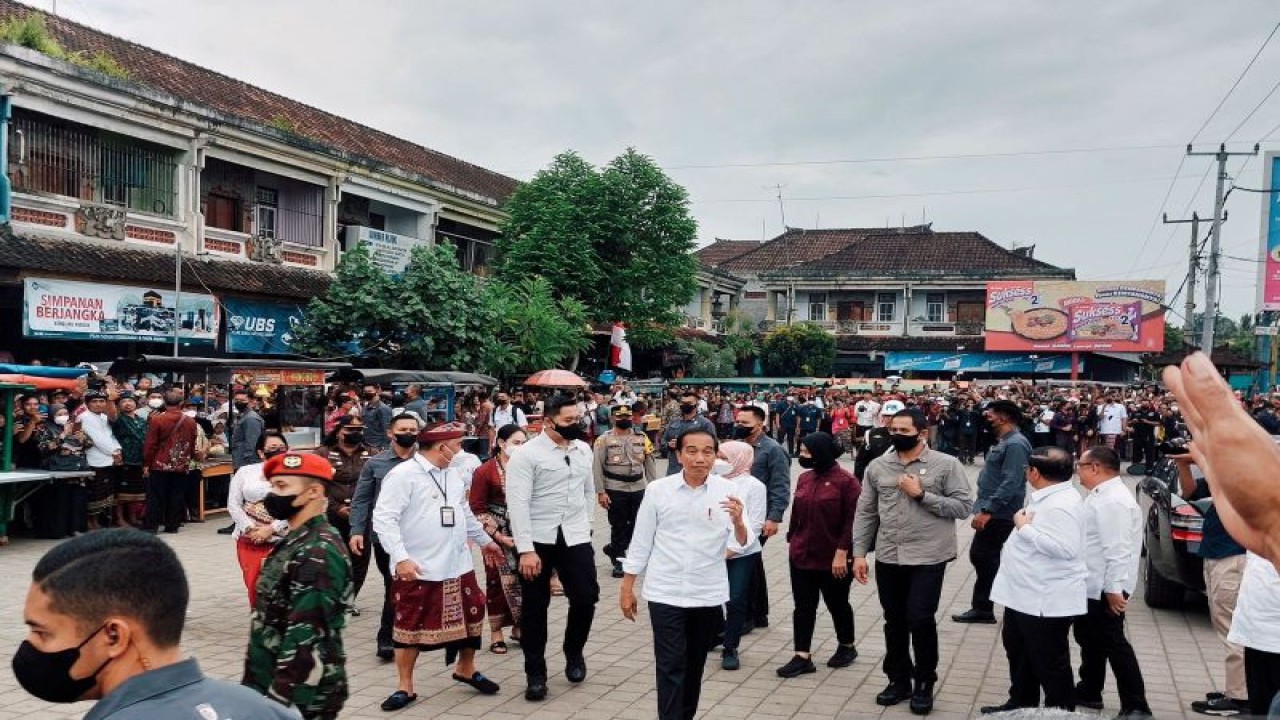 Kunjungan Presiden Joko Widodo di Kabupaten Jembrana, Bali. ANTARA/HO-Pemkab Jembrana