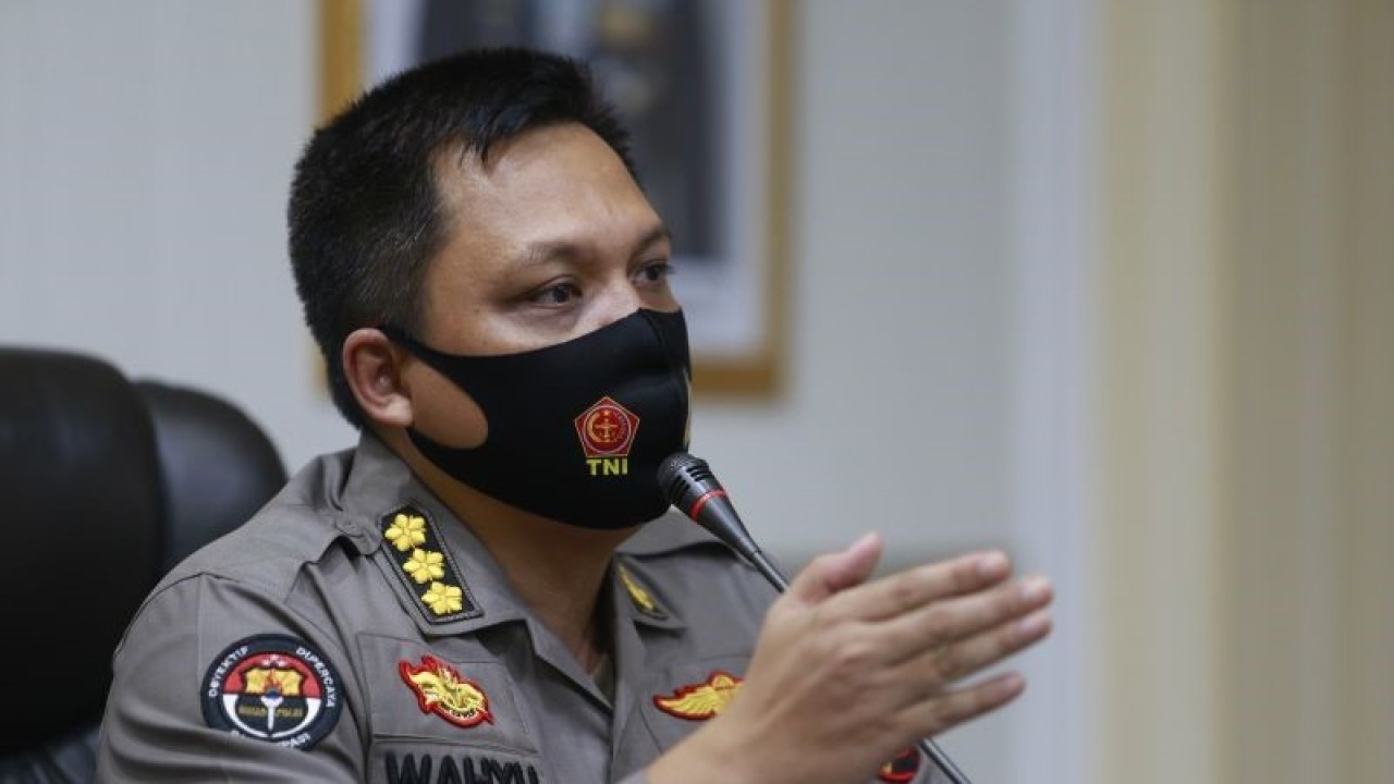 Kabid Humas Polda Gorontalo, Kombes Polisi Wahyu Tri Cahyono. ANTARA/Adiwinata Solihin