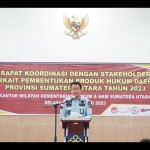 Kanwil Kemenkumham Sumut samakan persepsi pembentukan produk hukum-1677048739