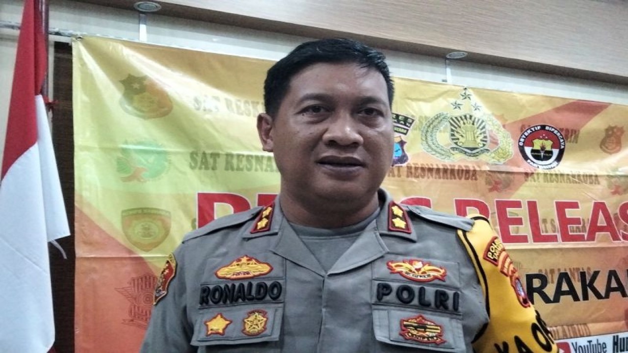 Kapolres Tarakan, AKBP Ronaldo Maradona T.P.P Siregar. ANTARA/Susylo Asmalyah.