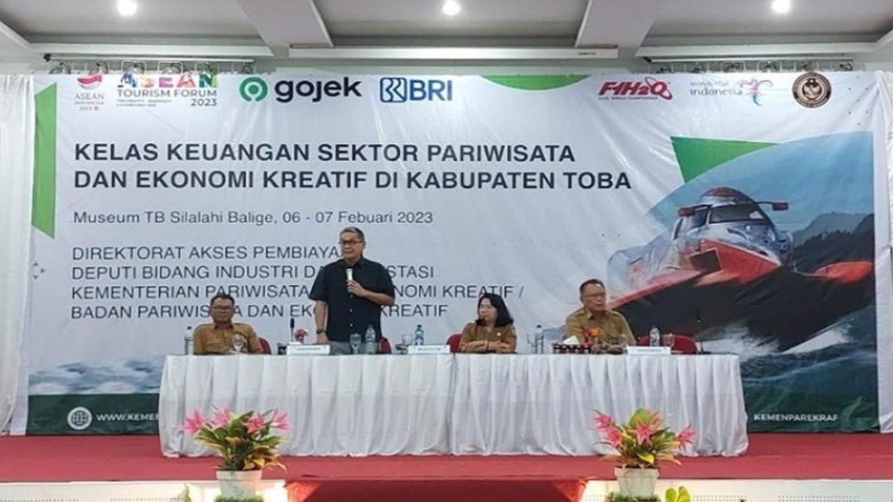 Kemenparekraf Kolaborasi dengan Kabupaten Toba mendorong pembiayaan di sektor Parekraf (Foto: Kemenparekraf)