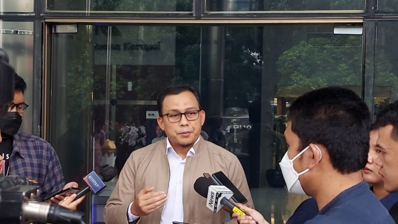 Kepala Bagian Pemberitaan Komisi Pemberantasan Korupsi (KPK) Ali Fikri. ANTARA/Fianda Sjofjan Rassat