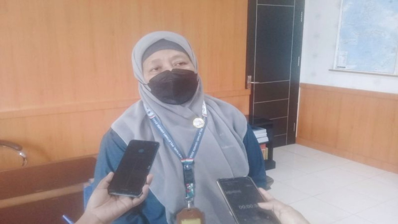 Kepala Balai Pelatihan Vokasi Produktivitas (BPVP) Ambon As'adiyah. ANTARA/Penina F Mayaut.