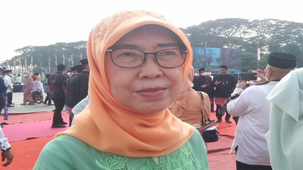 Kepala Dinas Kesehatan DKI Widyastuti di Jakarta, Selasa (22/6/2022) ANTARA/Dewa Ketut Sudiarta Wiguna