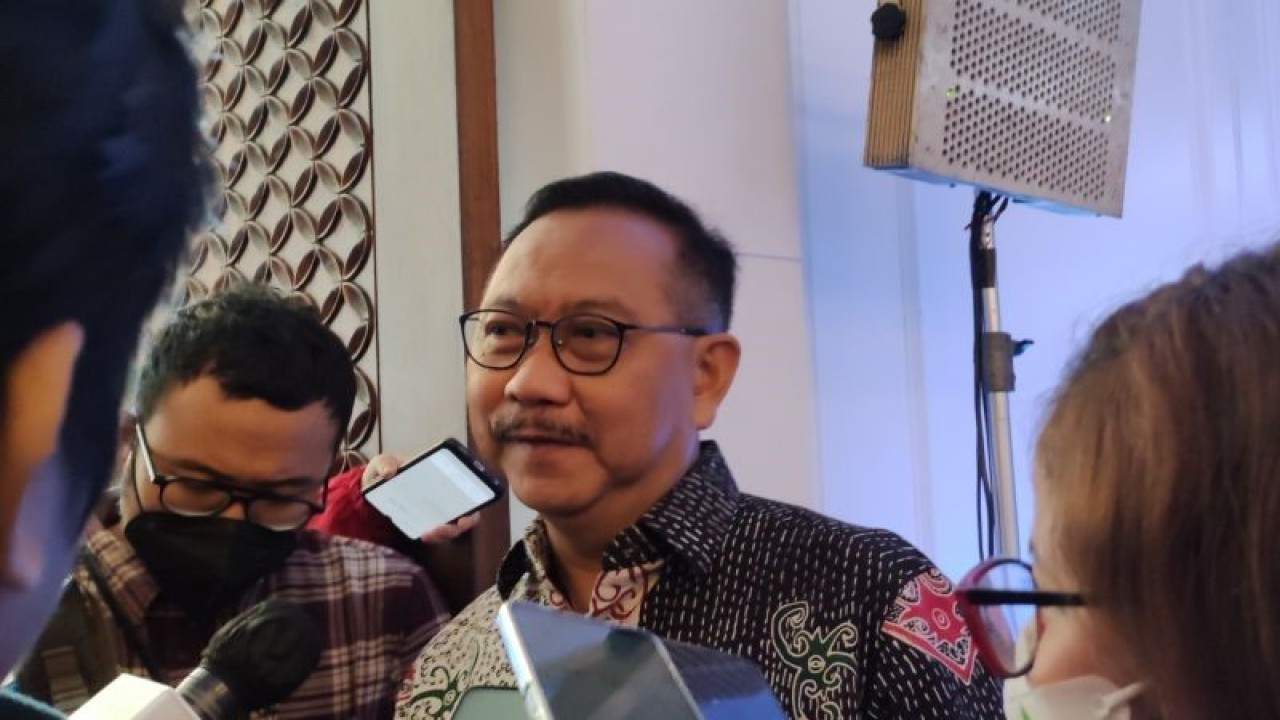 Kepala Otorita Ibu Kota Negara (OIKN) Bambang Susantono. ANTARA/Ade Irma Junida
