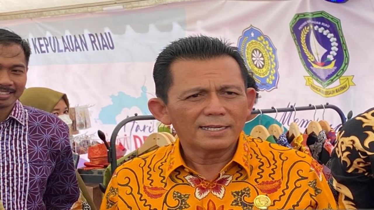 Gubernur Kepri Ansar Ahmad. ANTARA/Nikolas Panama