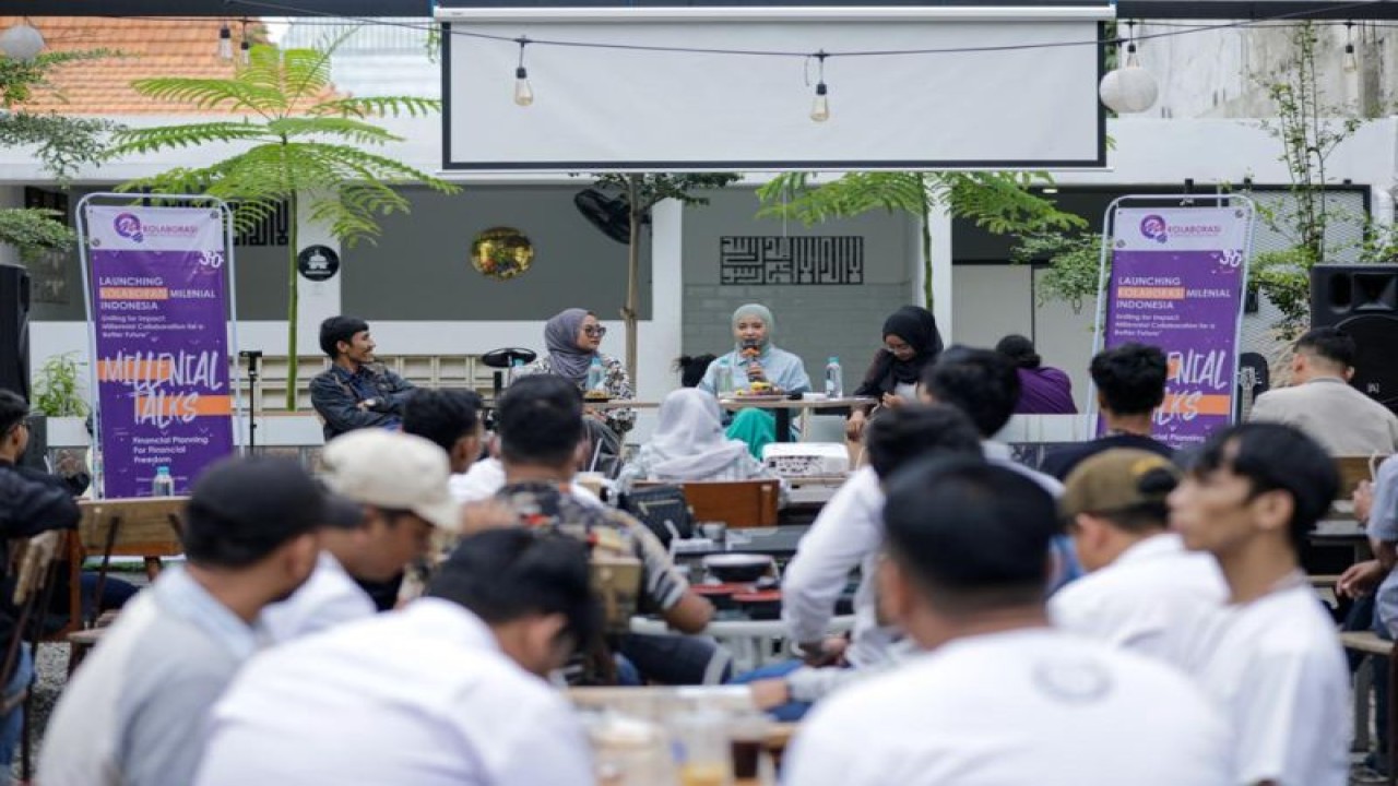 Peluncuran komunitas Kolaborasi Milenial Indonesia di Jakarta, Selasa (14/2/2023). ANTARA/HO-Kolaborasi Milenial Indonesia