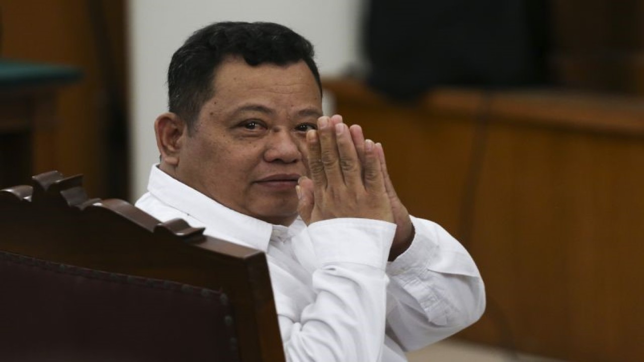 Terdakwa kasus pembunuhan berencana Brigadir Nofriansyah Yosua Hutabarat, Kuat Ma'ruf, menjalani sidang lanjutan di PN Jakarta Selatan, Jakarta, Selasa (31/1/2023). (ANTARA FOTO/Rivan Awal Lingga/tom)