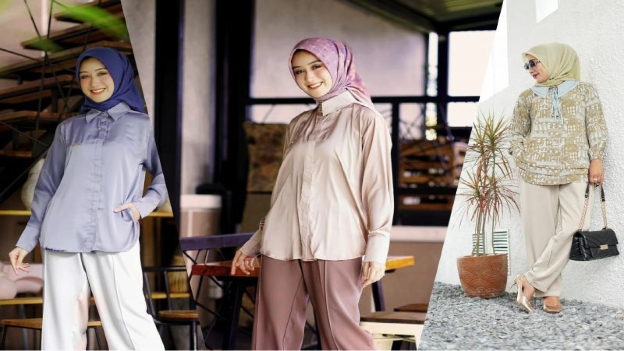 Ilustrasi koleksi Aqillah by Ria, jenama modest fesyen asal Bukittinggi, Sumatera Barat. (Instagram.com/aqillahbyria)