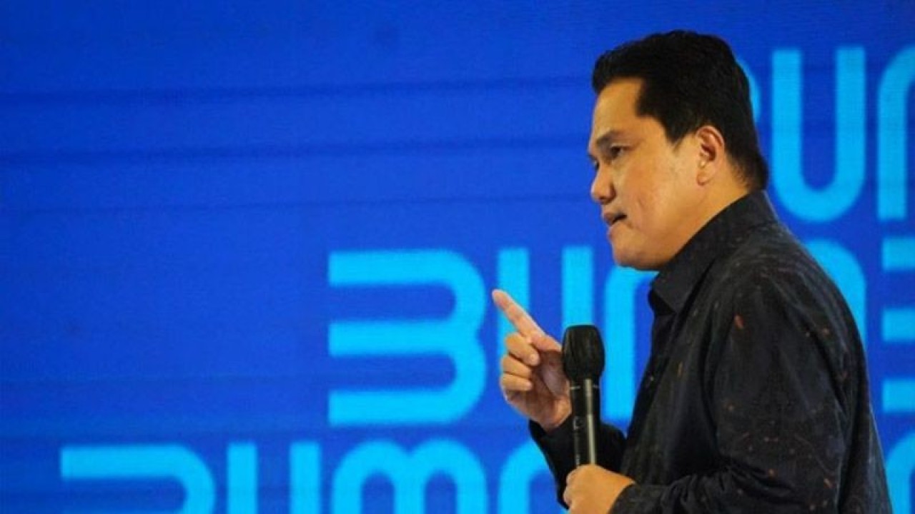 Menteri BUMN Erick Thohir. ANTARA/HO-Kementerian BUMN/am.