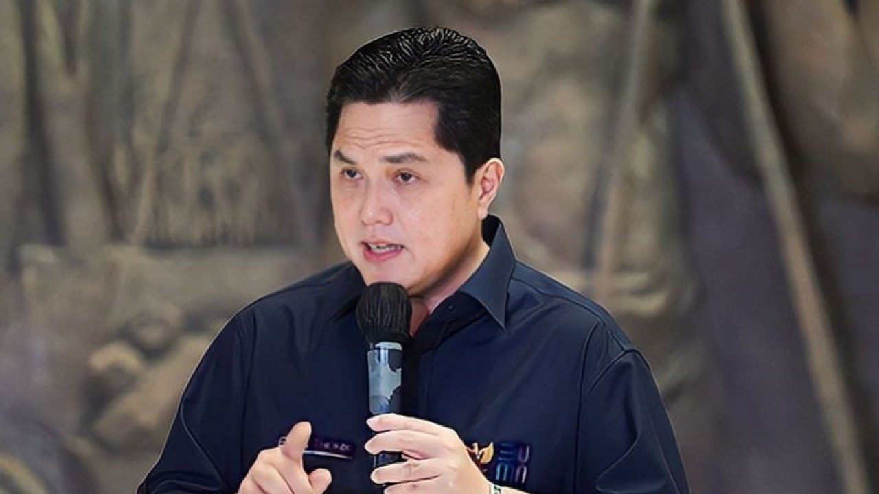 Menteri BUMN Erick Thohir. ANTARA/HO-Kementerian BUMN/pri.