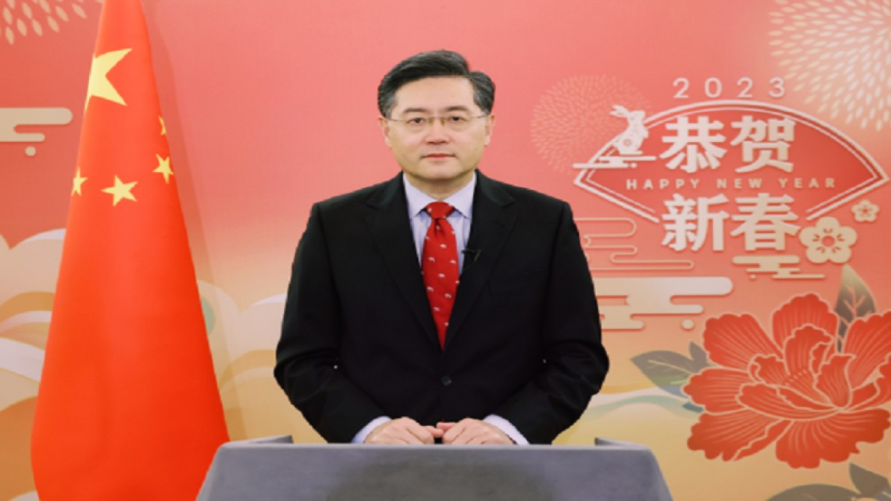 Menteri Luar Negeri China Qin Gang. ANTARA/FMPRC