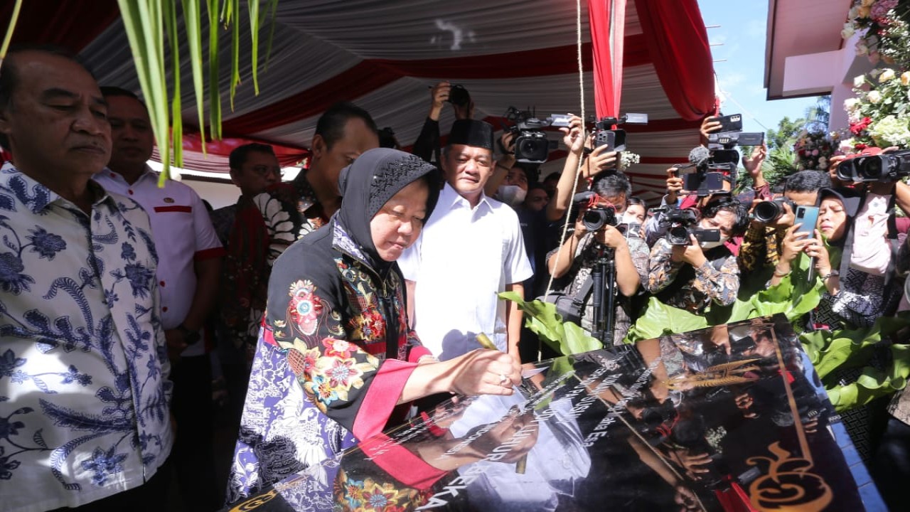 Menteri Sosial (Kemensos) Tri Rismaharini