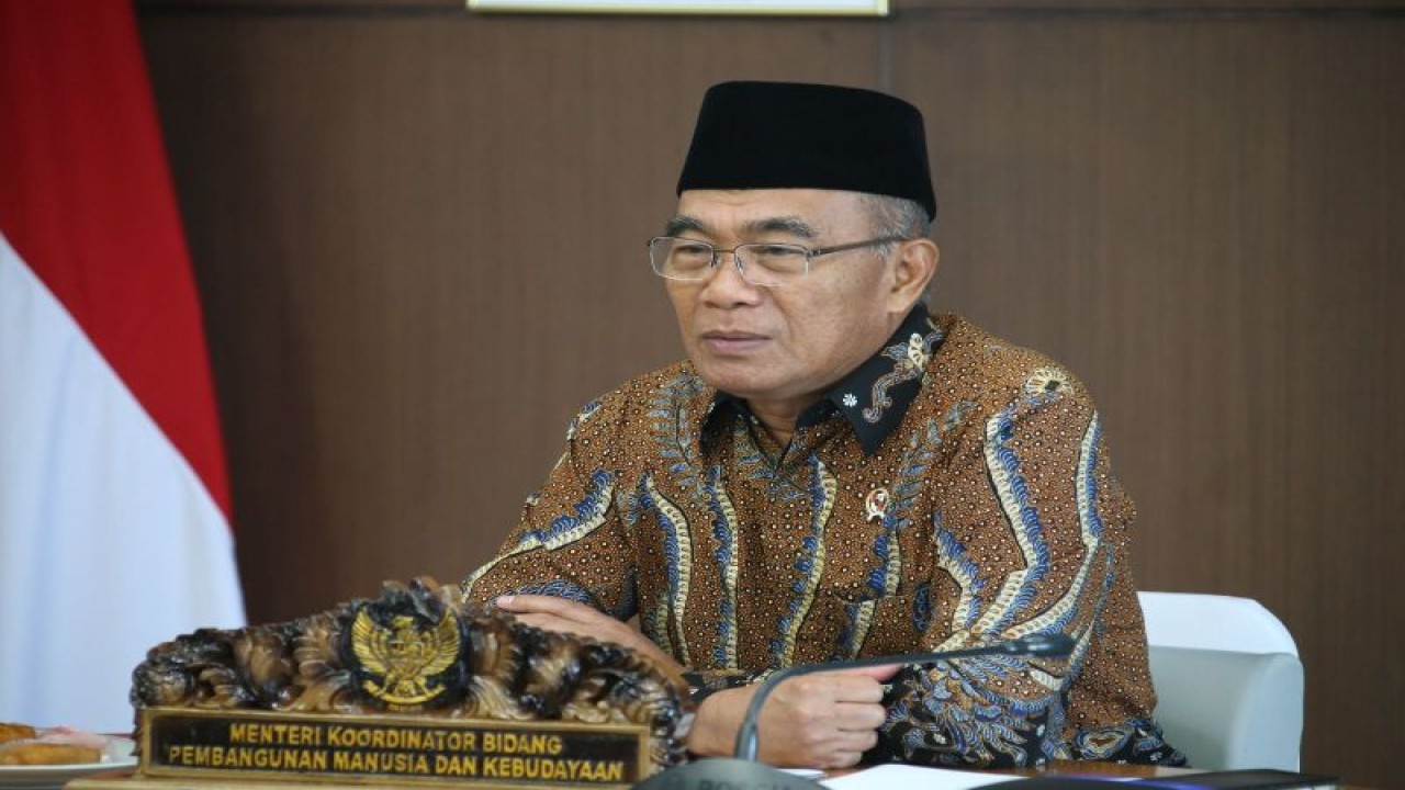 Menteri Koordinator bidang Pembangunan Manusia dan Kebudayaan (Menko PMK) Muhadjir Effendy. ANTARA/HO-Humas Kemenko PMK.