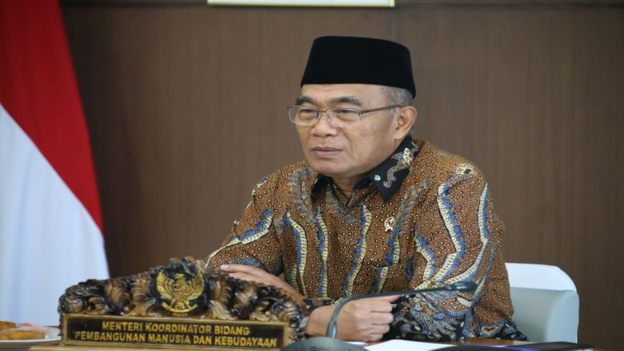 Menteri Koordinator Bidang Pembangunan Manusia dan Kebudayaan (Menko PMK) Muhadjir Effendy. ANTARA/HO-Humas Kemenko PMK.
