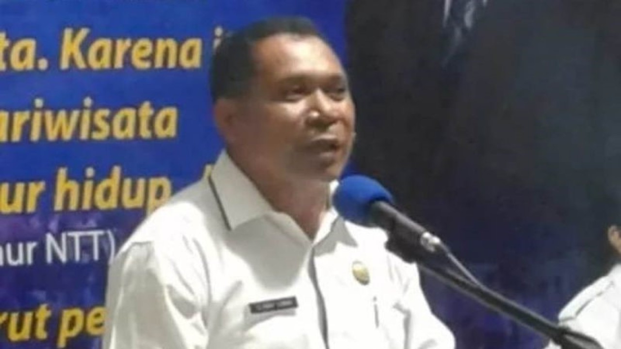 Kepala Dinas Pariwisata dan Ekonomi Kreatif Provinsi NTT Zet Sony Libing. (ANTARA/Aloysius Lewokeda)