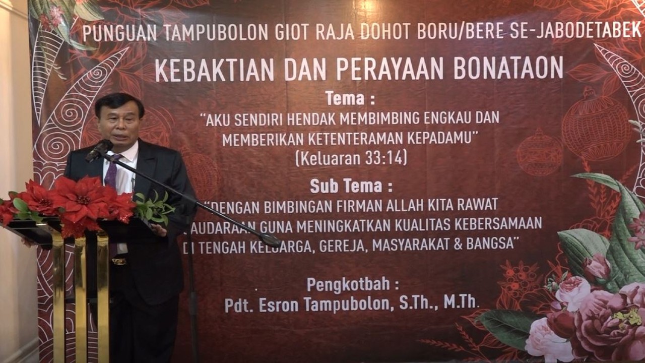 Dewan Penasehat Punguan Tampubolon Giot Raja Dohot Boru-Bere se-Jabodetabek, Dr. Ir. Nurdin Tampubolon, M.M.