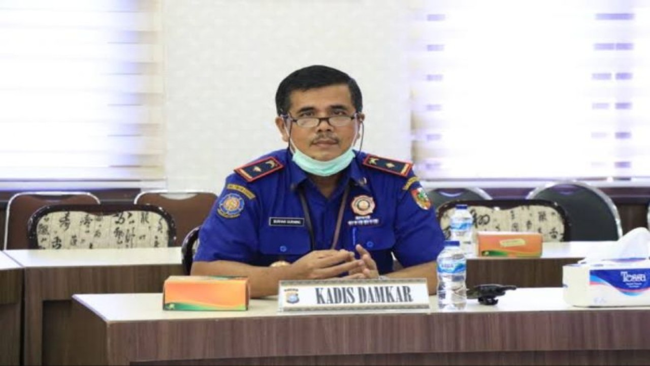 Kepala DPKP Kota Pekanbaru, Burhan Gurning, mengungkapkan jumlah armada pemadam kebakaran di Kota Pekanbaru belum mencukupi saat ini. (ANTARA/HO-Pemko Pekanbaru)