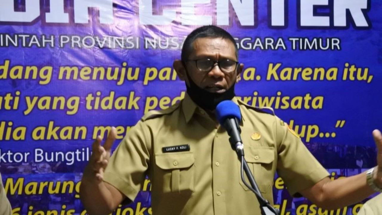 Kepala Dinas Pertanian dan Ketahanan Pangan Provinsi Nusa Tenggara Timur Lecky Frederich Koli (ANTARA/Benny Jahang)