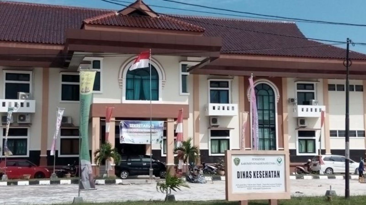 Kantor Dinas Kesehatan Kabupaten Penajam Paser Utara (ANTARA/Novi Abdi-Bagus Purwa)
