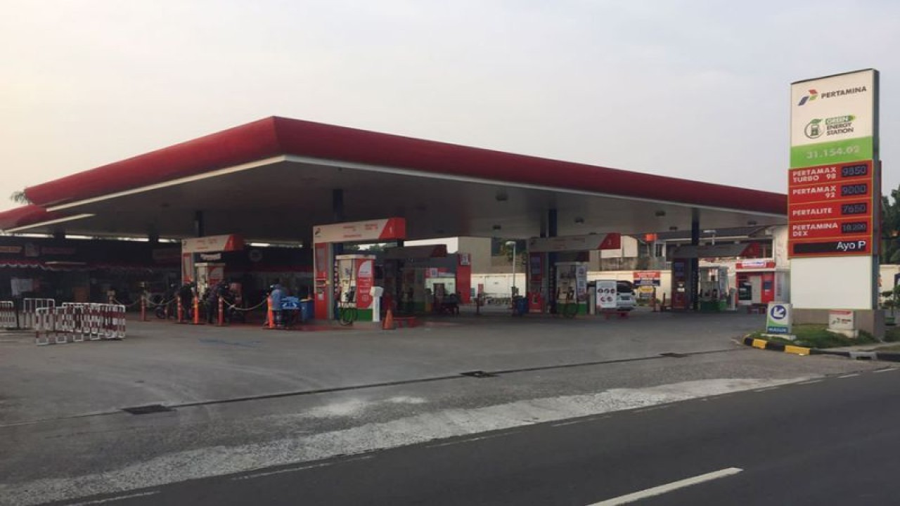 Salah satu SPBU Green Energy Station ramah lingkungan yang dioperasikan PT Pertamina Patra Niaga. ANTARA/HO-Pertamina Patra Niaga.