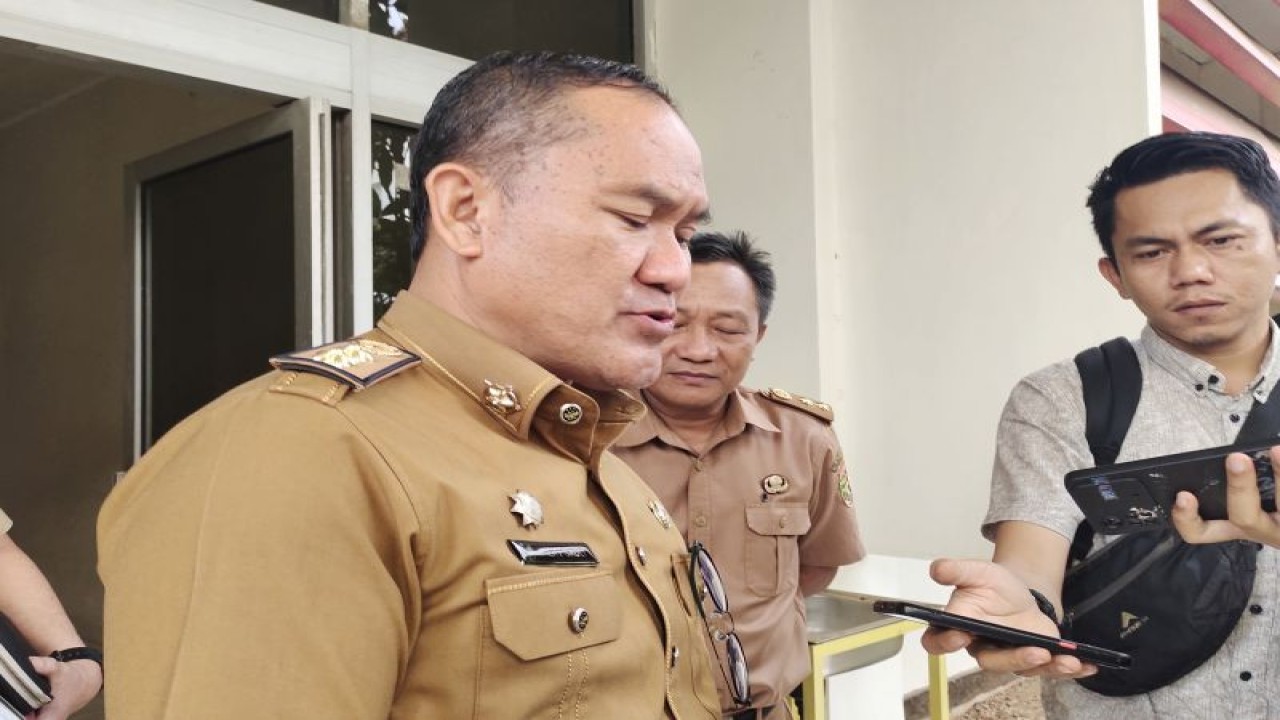 Plt Kadis ESDM Provinsi Lampung Heri Sadli. ANTARA/Ruth Intan Sozometa Kanafi