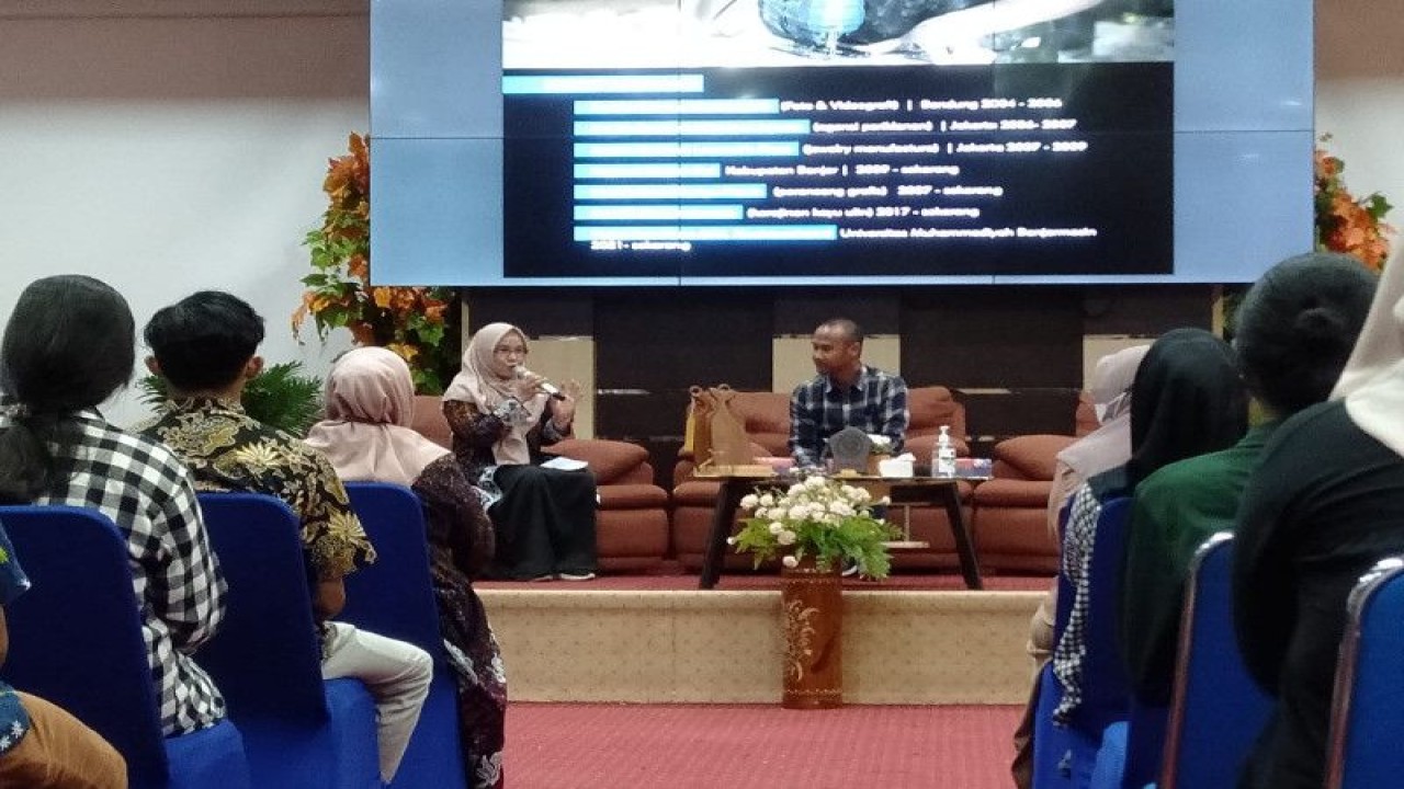 Poliban gelar sosialisasi program mahasiswa wirausaha dalam rangka menggerakkan jiwa wirausaha mahasiswa tahun 2023, berlangsung pekan lalu. (ANTARA/HO)