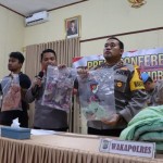 Polres Kotamobagu saat memberikan keterangan pers. ANTARA/HO-Humas Polda Sulut (1)-1676613676